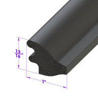 Hatchback Seal.  Sold by the foot-LP 46-C