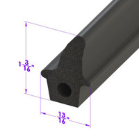 Trunk Seal (tall version of LP 46).  Sold by the foot.-LP 46-E