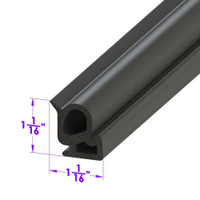 Full Steel Front Door Seal.  Sold by the foot.-LP 48-C