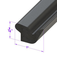 Sold By The Foot - Decklid Seal. Fits lower edge and sides of decklid-LP 52