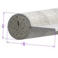 Gray, Cloth-Covered Sponge Windlace-LP 57-B