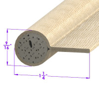 White, Cloth-Covered Sponge Windlace-LP 57-H