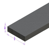 Trunk and Universal Sponge Seal.  1/2" X 1/8"-LP 58-K