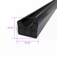 Sold By The Foot - Extrusion. 9/16" X 9/16"-LP 80-R