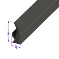 Swing-Out & Crank-Out Windshield Seal.  Sold by the foot-LP 97