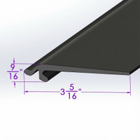 Cab to Running Board Seal.  Sold by the Foot.-LP 98-B