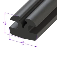 Sold By The Foot - Windshield and Rear Window Seal, with Lockstrip-LP 99