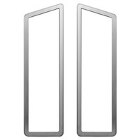 Tail-Light Seals, Gray Rubber.  Pair-MB 50-A