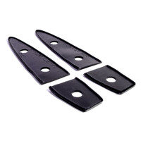 Trunk Hinge Pads.  1-3/8" wide X 7-1/8" long-MP 10-A Trunk Hinge Pads.  1-3/8" wide X 7-1/8" long-MP 10-A