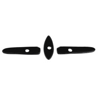 Hood Emblem Pads.  3-1/5" X 3/4" R&L pads-MP 1007-D