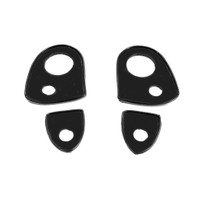 Door Handle Pads.  2-3/4" wide X 1-5/8" long.  Set R&L-MP 1009-A