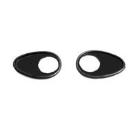 Door Lock Pads.  1-3/8" wide X 2" long.  Pair-MP 1009-F Door Lock Pads.  1-3/8" wide X 2" long.  Pair-MP 1009-F