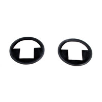 Door Handle Pads.  3" O.D.  Pair-MP 1009-O