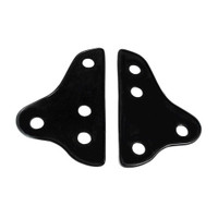 Windshield Post Pads.  5-3/8" wide X 3-3/8" long.  Pair R&L-MP 1010-A