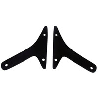 Windshield Post Pads.  4-3/4" wide X 4-1/8" long.  Pair R&L-MP 1012-A