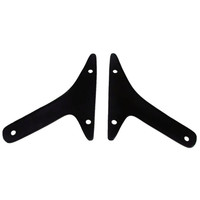 Windshield Post Pads.  4-3/4" wide X 4-1/8" long.  Pair R&L-MP 1012-A