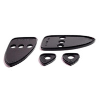 Door Handle Pads.  2-3/4" long & 7/8" long.  Set R&L-MP 1104-F