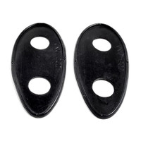 Headlight Bar Pads.  2-1/8" wide X 4-1/2" long.  Pair  -MP 640