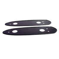 Tail-Light Pads with Flange.  3-1/4" wide X 12-1/4" long-MP 112-N