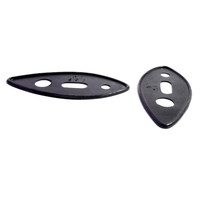 Tail-light Pads.  2-1/2" wide X 5-5/8" long.  Pair-MP 132