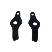 Windshield Post Pads.  2-3/8" wide X 6-3/4" long.  Pair-MP 1400