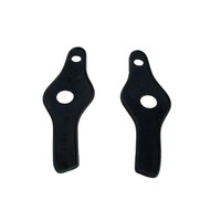 Windshield Post Pads.  2-3/8" wide X 6-3/4" long.  Pair-MP 1400