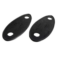 Tail-light Pads.  2-5/8" wide X 6" long.  Pair  -MP 657