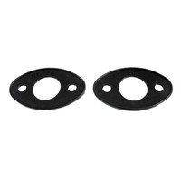 Door Handle Pads.  1-3/8" wide X 2-1/4" long.  Pair-MP 982