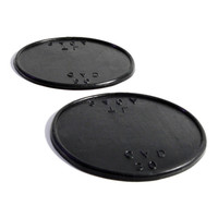 Tail-light Pads.  3-3/8" O.D.  Pair-MP 340-A