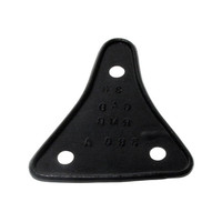 Rumble Seat Step Plate Bracket Pad.  Each-MP 380-A