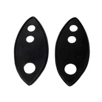 Headlight Pads.  3-1/8" wide X 7" long.  Pair-MP 370