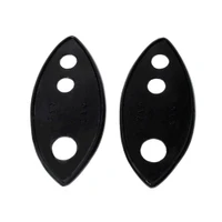Headlight Pads.  3-1/8" wide X 7" long.  Pair-MP 370