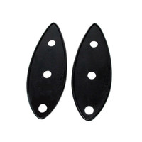 Tail-Light Pads.  3-3/4" wide X 10-1/2" long.  Pair-MP 384