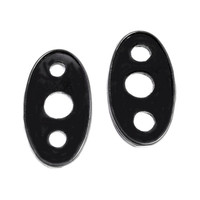 Door Handle Pads.  2-5/8" wide X 1-1/2" long.  Pair-MP 477