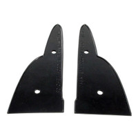 Hood emblem pad. Single item comprises two pieces. 3-1/8 in-MP 484-C