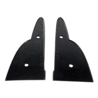 Hood emblem pad. Single item comprises two pieces. 3-1/8 in-MP 484-C