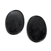 Headlight Pads.  2-1/8" wide X 3-1/2" long.  Pair-MP 493-B