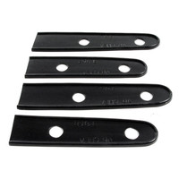 Trunk Hinge Pads.  1-3/8" wide X 11-3/8" long.  4-Piece Set-MP 546-F