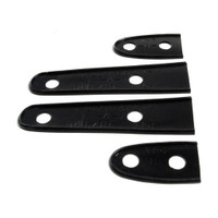 Trunk Hinge Pads.  1-3/8" wide X 7-3/4" long.  4-Piece Set-MP 547