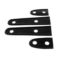 Trunk Hinge Pads.  1-3/8" wide X 7-3/4" long.  4-Piece Set-MP 547