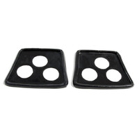 Windshield Post Pads.  3" wide X 2-1/2" long.  Pair-MP 552-B