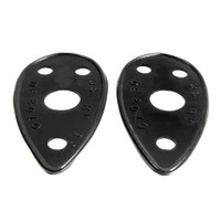 Tail-light Pads.  2-1/2" wide X 4-5/8" long.  Pair-MP 663-C