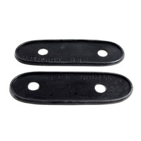 Headlight Bar Pads.  1-5/8" wide X 5" long.  Pair-MP 560