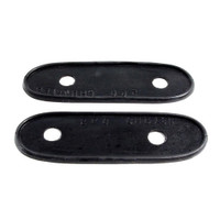 Headlight Bar Pads.  1-5/8" wide X 5" long.  Pair-MP 560