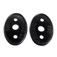 Door Handle Pads.  1-5/8" wide X 2-1/2" long.  Pair-MP 581
