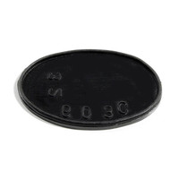 Rumble Seat Handle Pad.  1-1/2" wide X 2-1/4" long.  Each-MP 603-C