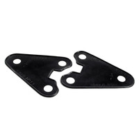 Headlight Bracket Pads.  4" wide X 5-1/8" long.  Pair R&L-MP 640-B
