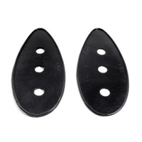 Lower Headlight Pads.  2-7/8" wide X 6-1/2" long.  Pair-MP 643