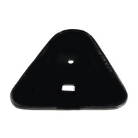 License Plate Bracket Pad.  5-1/4" wide X 5" long.  Each-MP 654-A