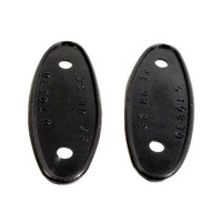 Headlight Bar Pads.  2" wide X 5-3/8" long.  Pair-MP 663-B